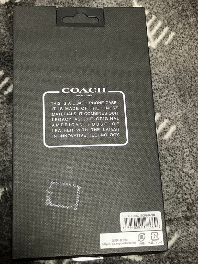 COACH 手帳型ケース iPhone SE/7/8 対応