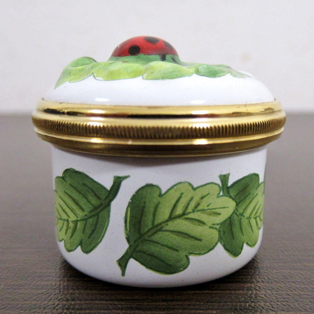 026 ハルシオン デイズ エナメル エナメルボックス テントウムシ