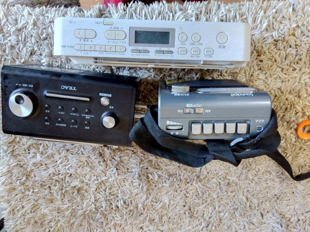 ラジオカセット/CD まとめ売りジャンク品