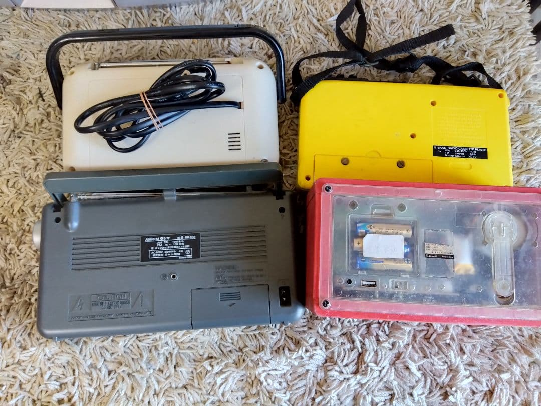 ラジオカセット/CD まとめ売りジャンク品