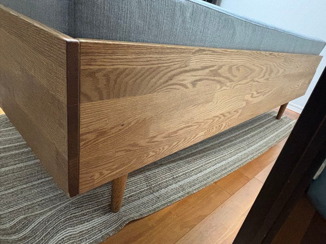 モモナチュラル デイソファ 3人掛け 北欧インテリア