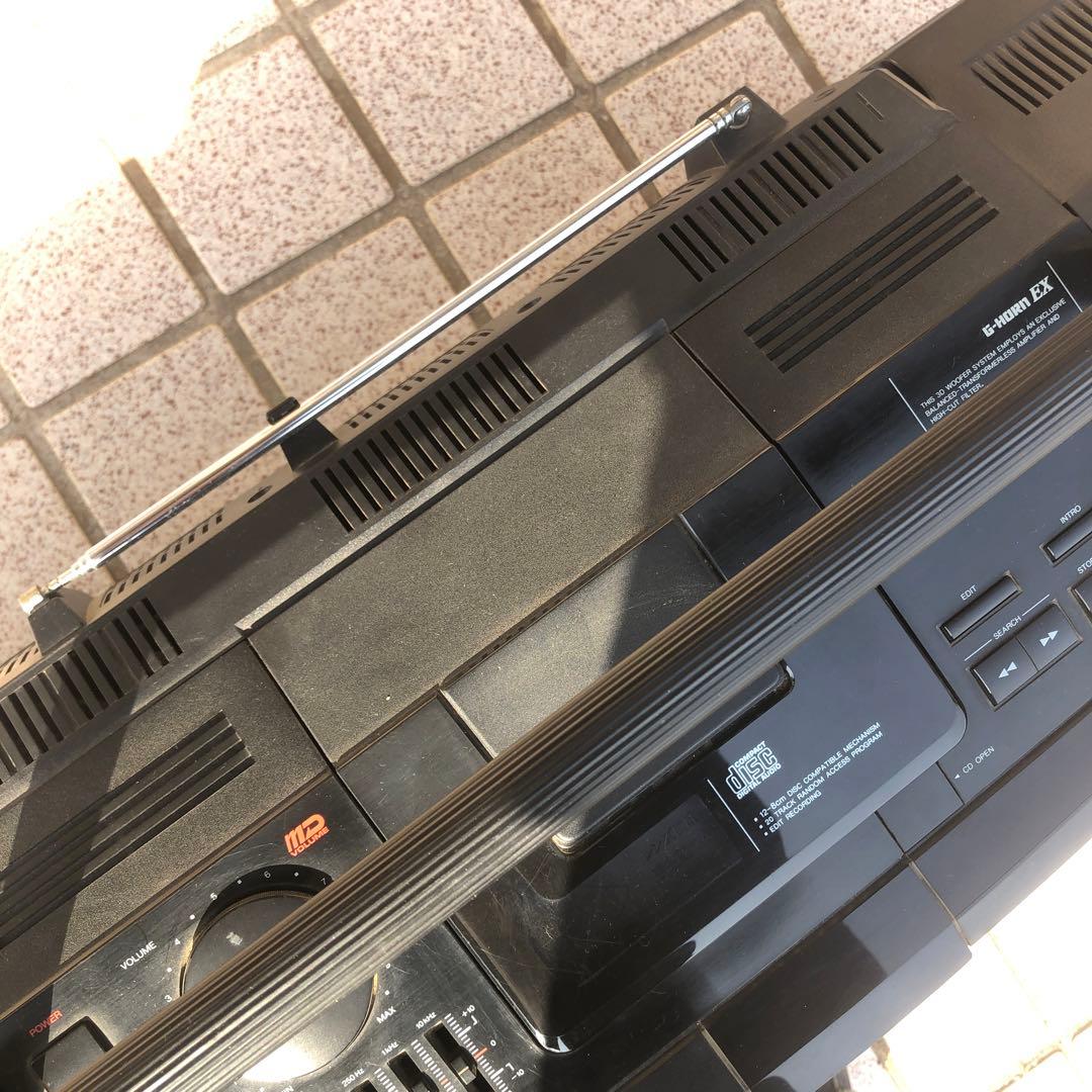 最上位機種　Victor ビクター RC-X90 G-HORN CDラジカセ