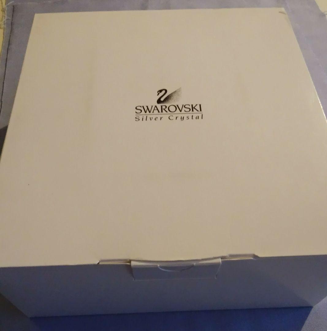 【スワロフスキー】　SWAROVSKI 　サギ　クリスタルガラス