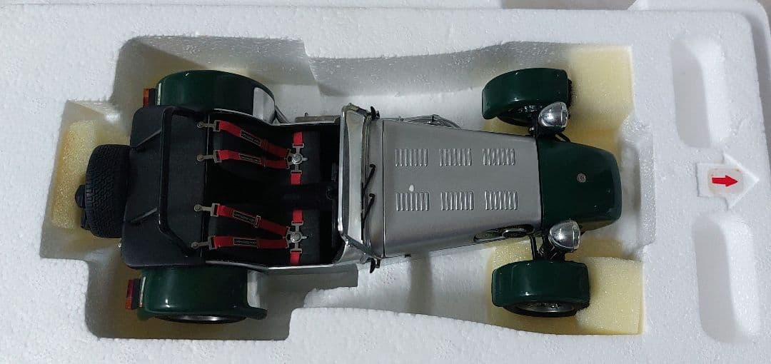ミニカー Caterham Super Seven Cycle Fender 1:18