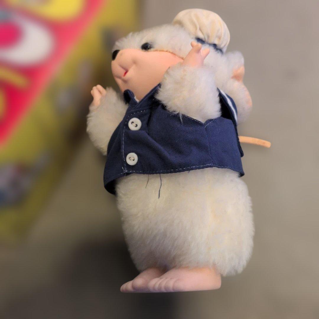いたずらねずみ　クッキー ぬいぐるみ ねずみ　レトロ　昭和レトロ