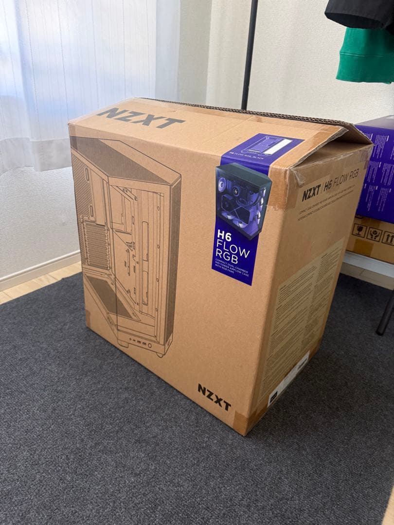 NZXT H6 Flow RGB ブラック PCケース