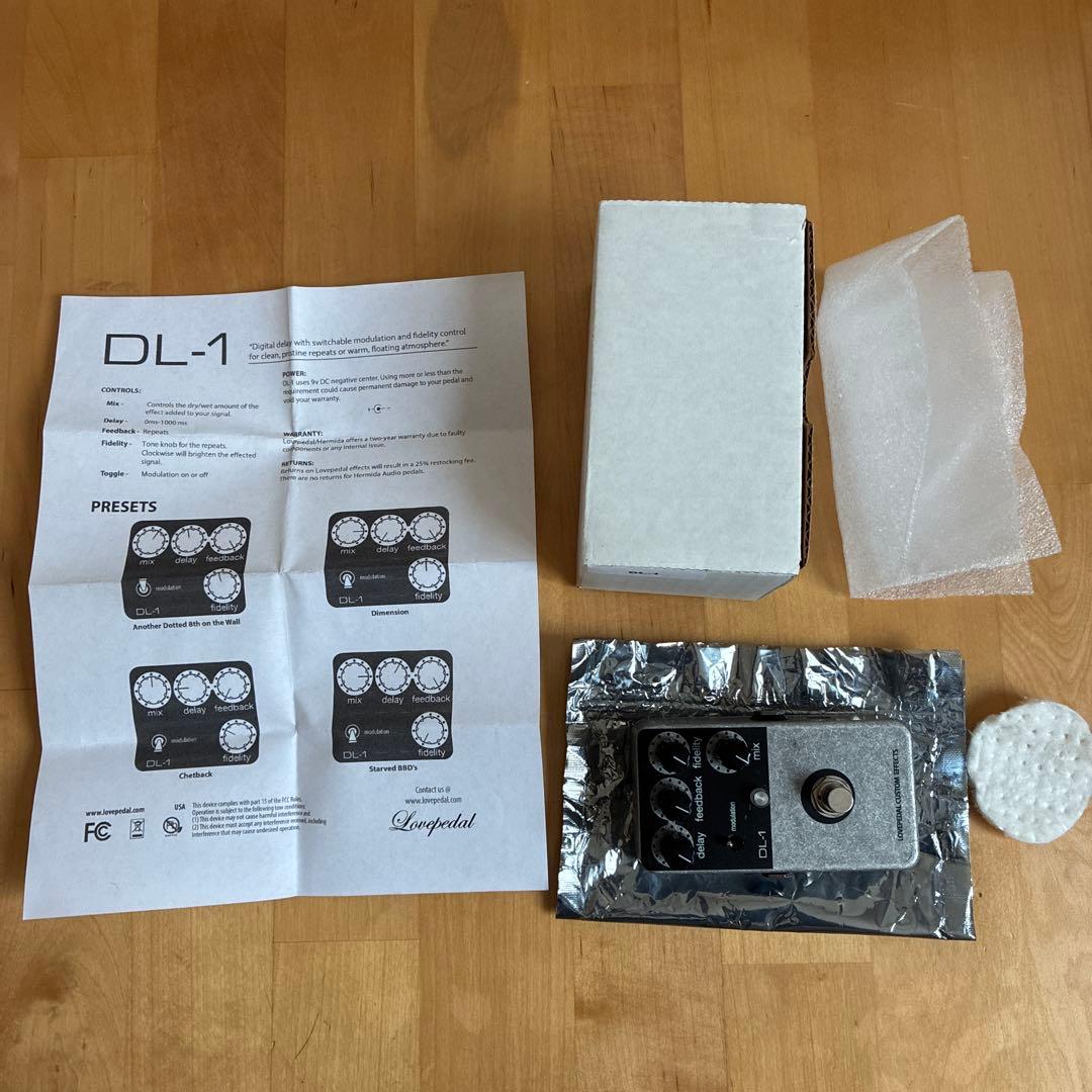 美品 Lovepedal DL-1 デジタルディレイ