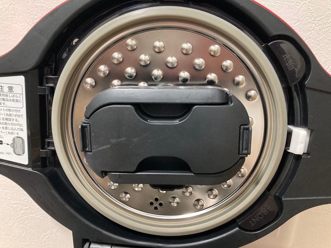 SHARP HEALSIO 電気圧力鍋 KN-HW16D-R ヘルシオ