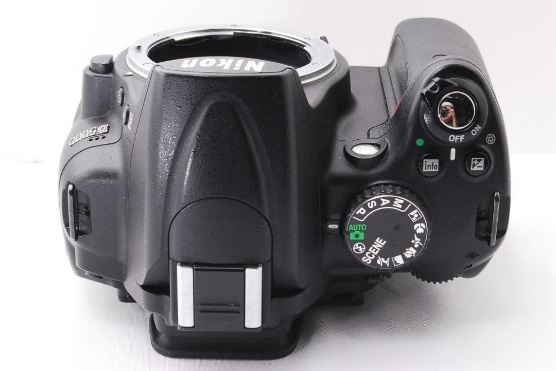 シャッター数2515回 Nikon D5000 一眼レフカメラ スマホ転送