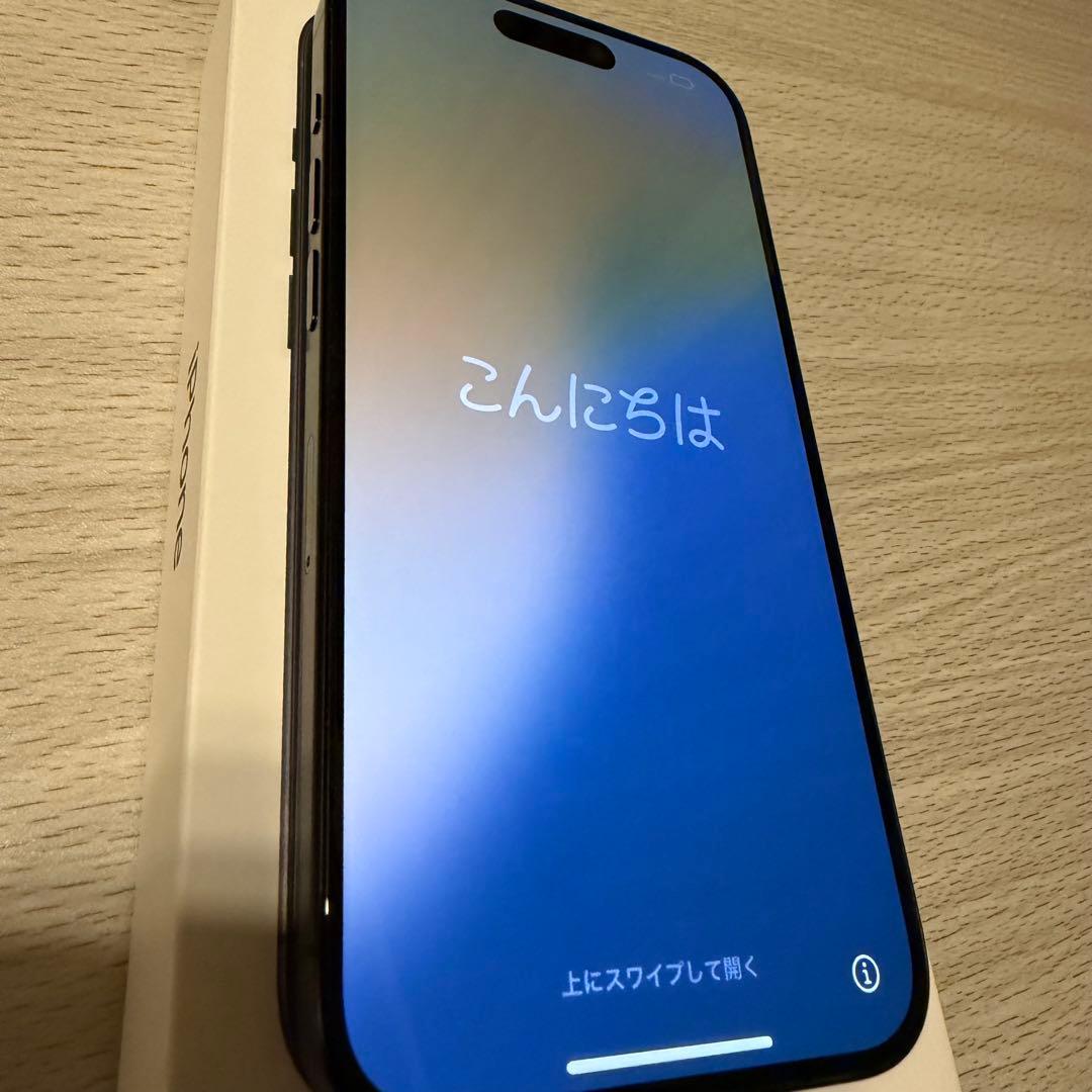 iPhone 15PRO 256GB ブラックチタニウム