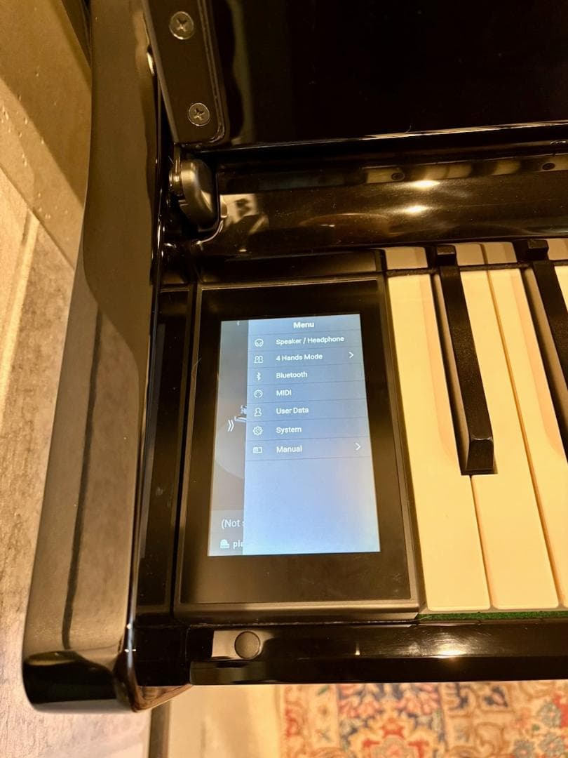 KAWAI CA901EP 現行最上位 黒鏡面 美品 ベンチ付 直接引取限定