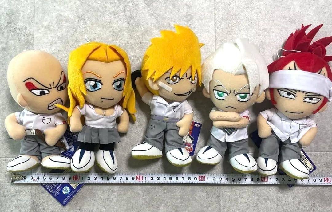 BLEACH　 ぬいぐるみ 全5種　集英社当時物アニメグッズ非売品斑目一角