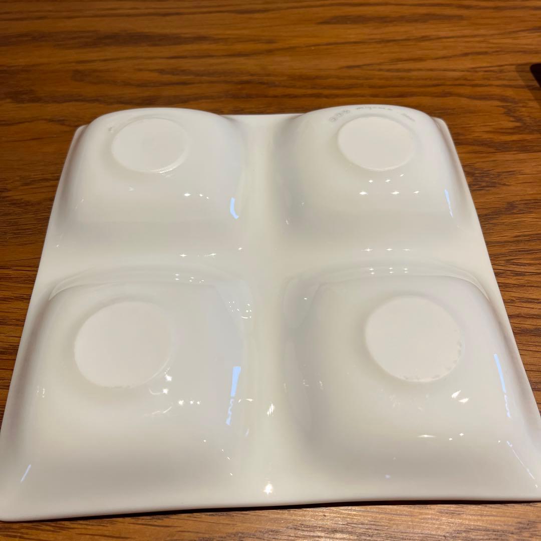 コワケ　深山食器店　miyama 4ツ仕切皿　４枚セット