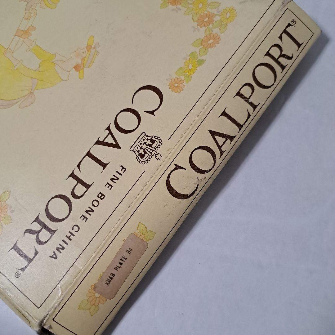 COALPORT　クリクマスイヤープレート　1982&1984　イングランド