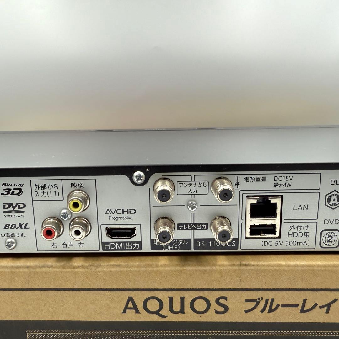 SHARP AQUOS Blu-ray HDD レコーダー BD-NW1200