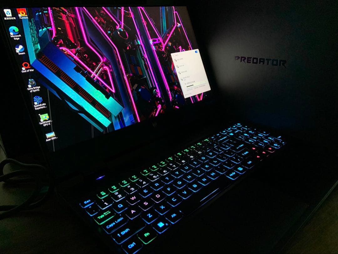 【美品】Acer Predator i9/ RTX4080/ 32GB/ 2TB