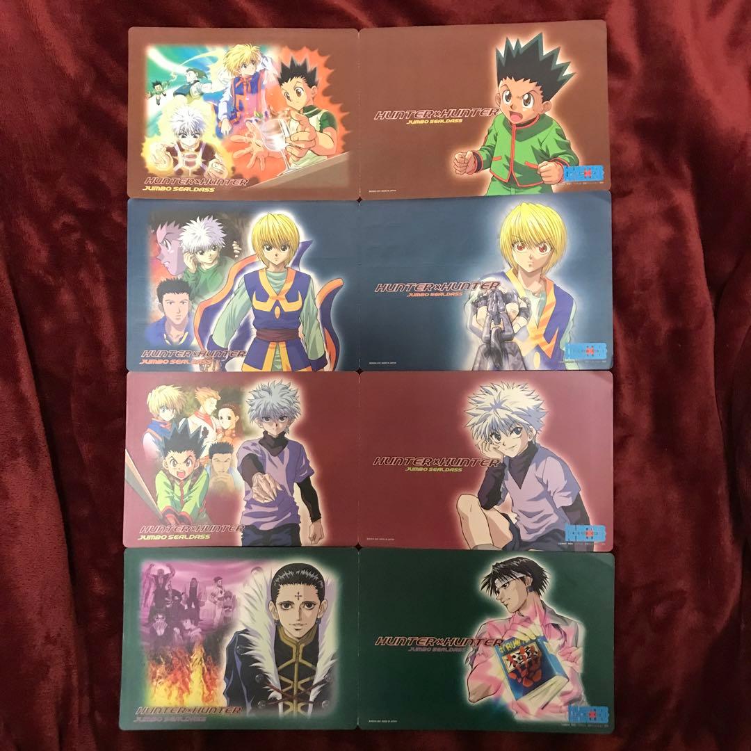HUNTER×HUNTER JUMBO SEALDASS 4 種