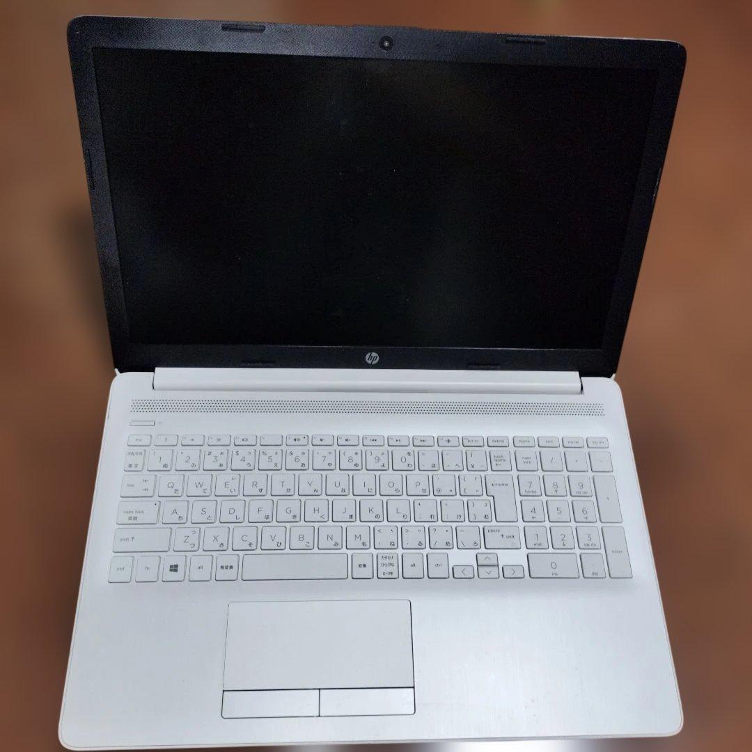 【充電ケーブルなし】HP ラップトップノートパソコン 動作確認済み ホワイト