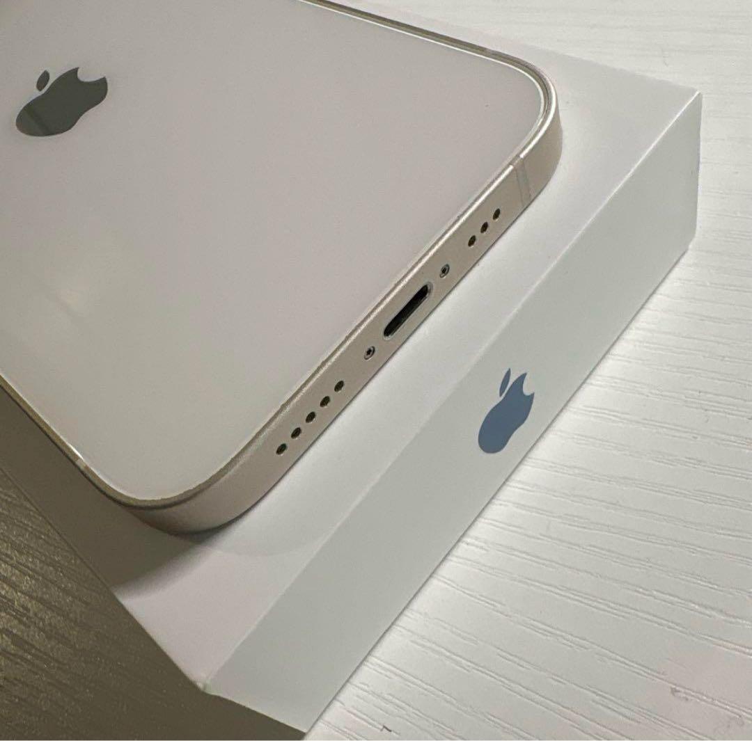 iPhone 14 256GB スターライト SIMフリー 極美品