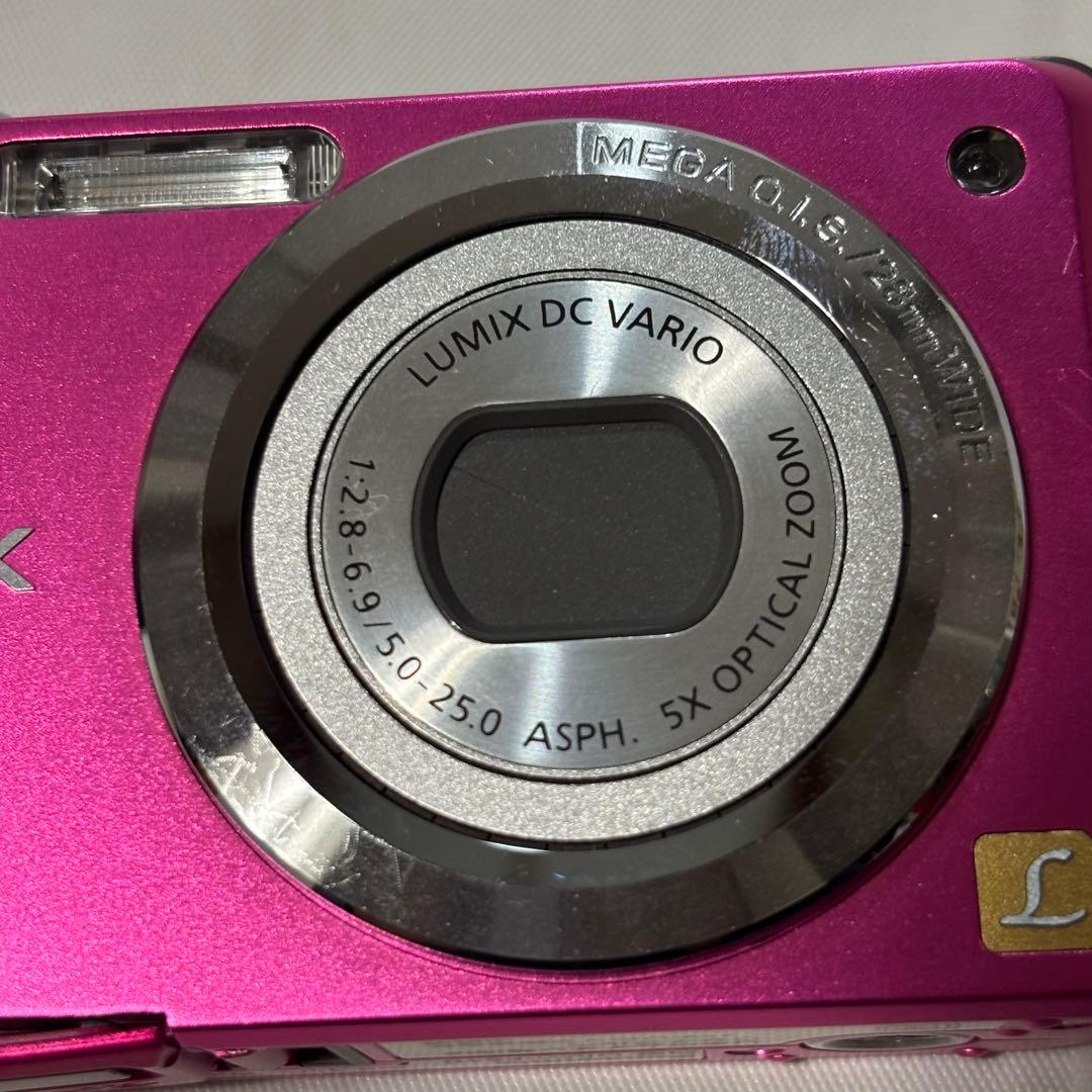 動作確認済　Panasonic LUMIX 12 DMC-FS10コンデジ
