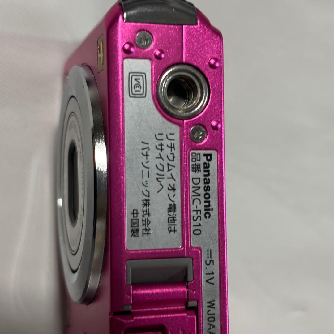 動作確認済　Panasonic LUMIX 12 DMC-FS10コンデジ