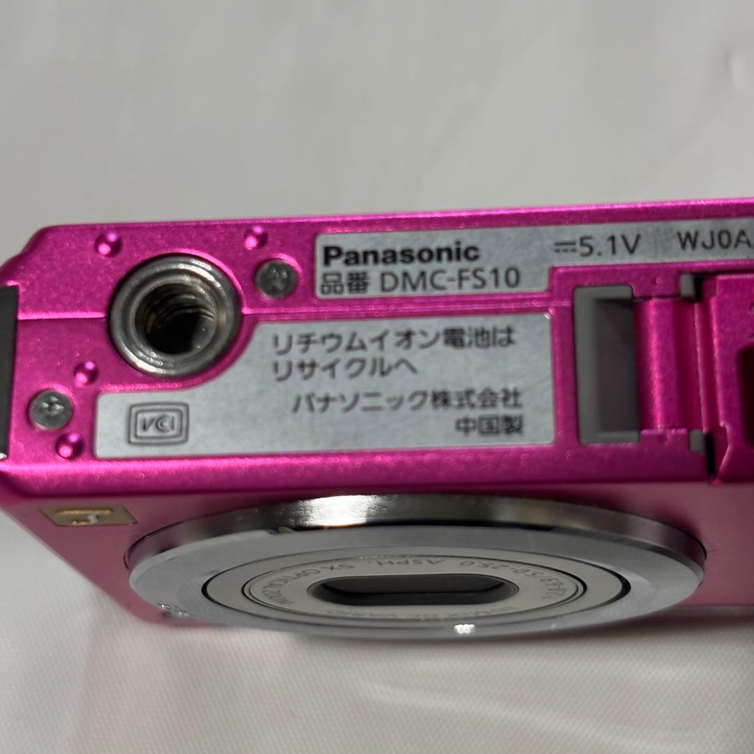 動作確認済　Panasonic LUMIX 12 DMC-FS10コンデジ