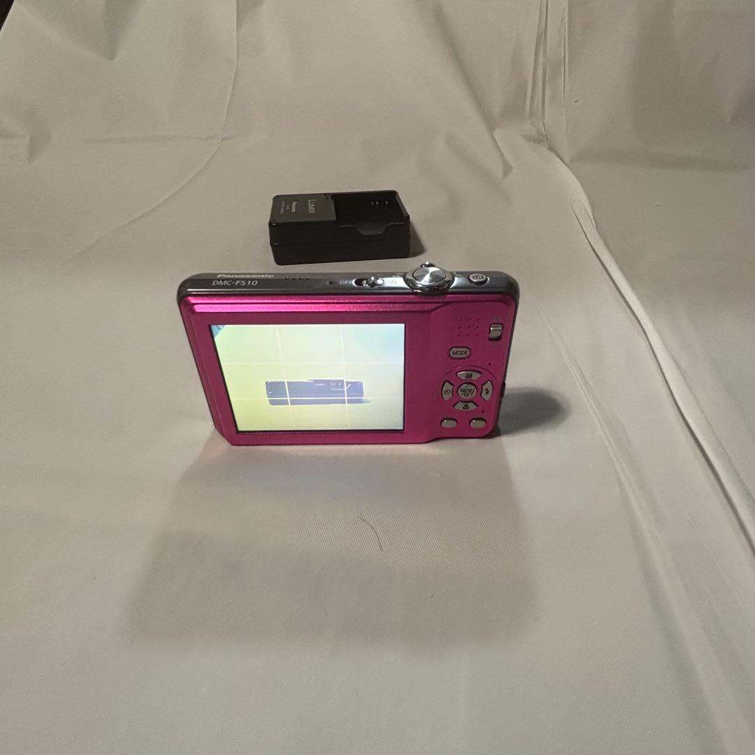 動作確認済　Panasonic LUMIX 12 DMC-FS10コンデジ