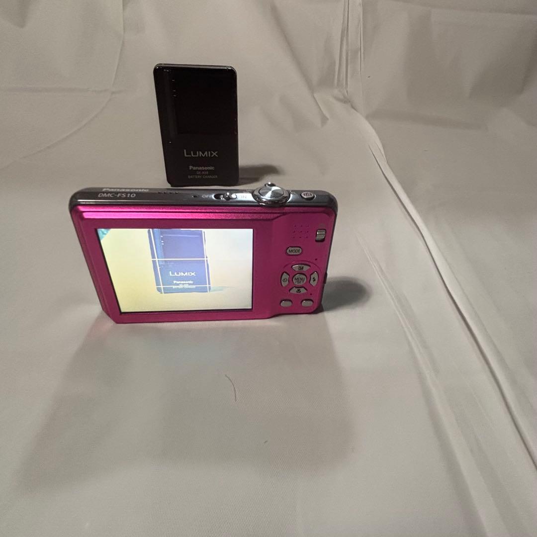 動作確認済　Panasonic LUMIX 12 DMC-FS10コンデジ