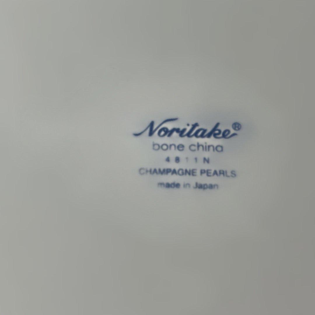 ノリタケのシャンパンパール（CHAMPAGNE PEARLS）ディナープレート