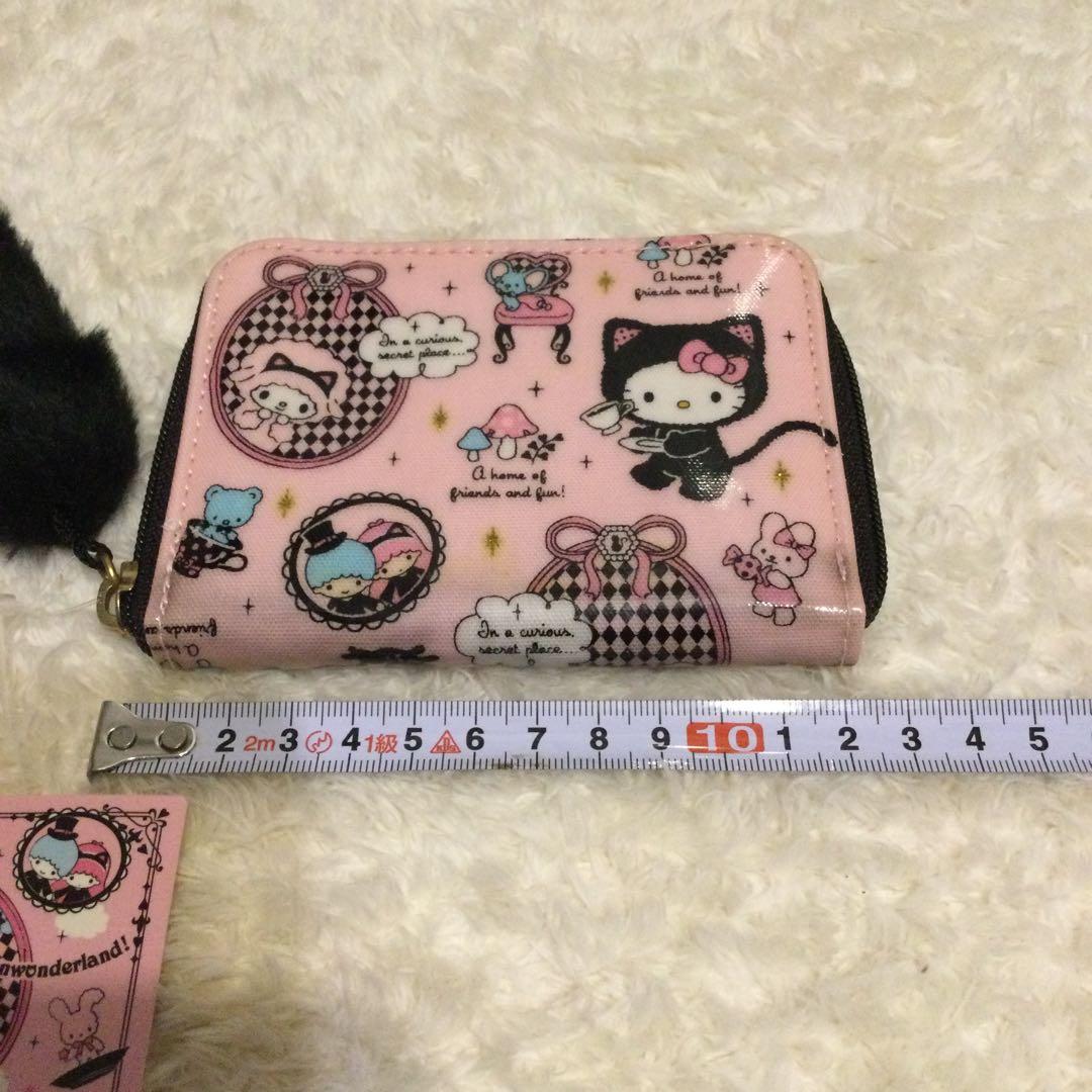 新品　サンリオ　オリジナル　50周年　カードケース　クロネコ　しっぽ付