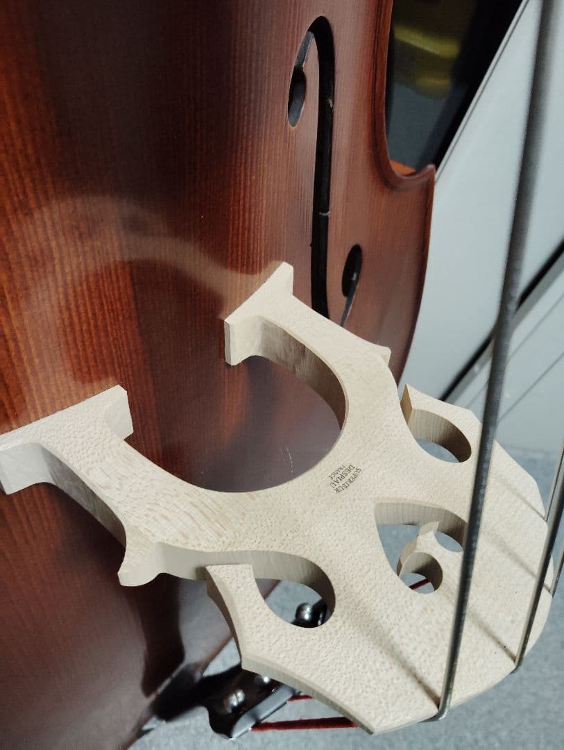 コントラバス ウッドベース グリガ gems2 ラウンドバック 3/4 ケース付