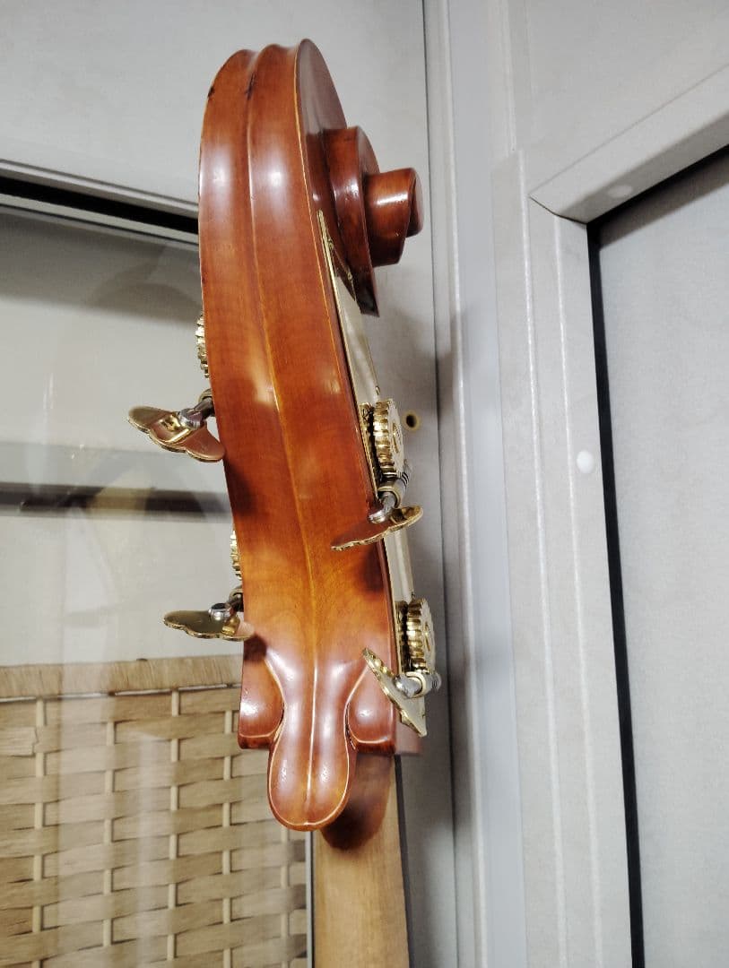 コントラバス ウッドベース グリガ gems2 ラウンドバック 3/4 ケース付