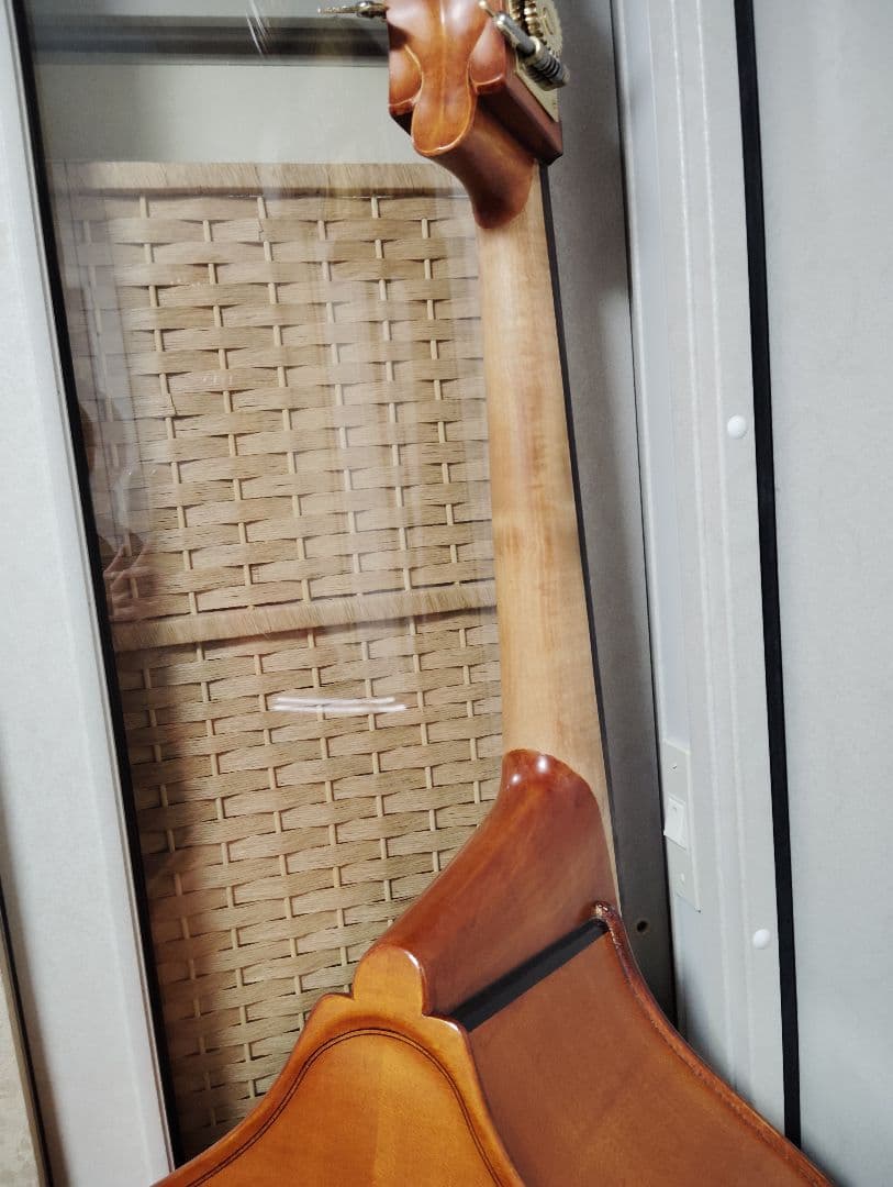 コントラバス ウッドベース グリガ gems2 ラウンドバック 3/4 ケース付