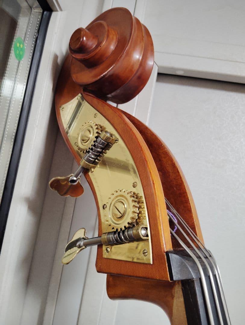 コントラバス ウッドベース グリガ gems2 ラウンドバック 3/4 ケース付