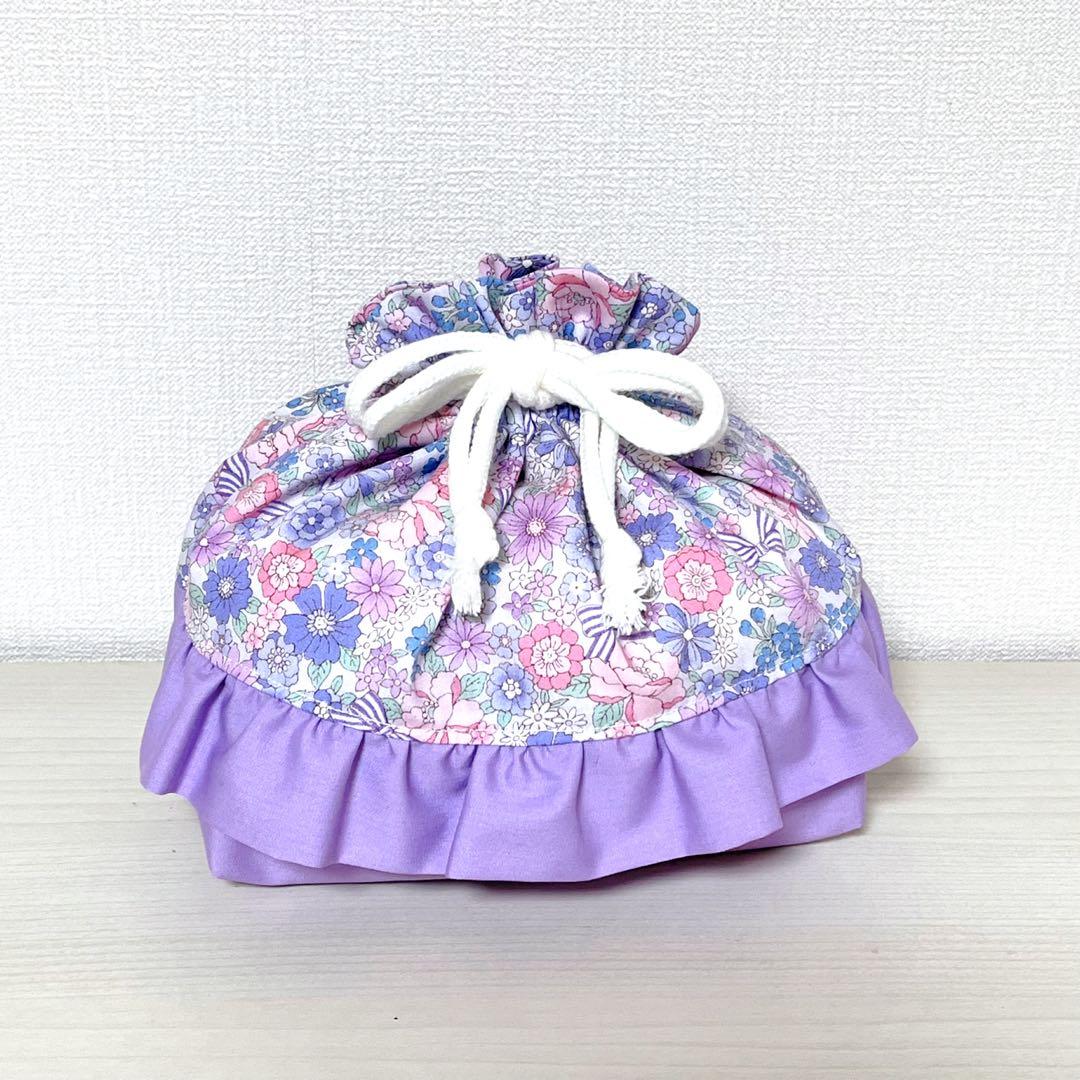【A×2】入園入学セット　６点　レッスンバッグ　体操服袋　上靴袋 他　ラベンダー