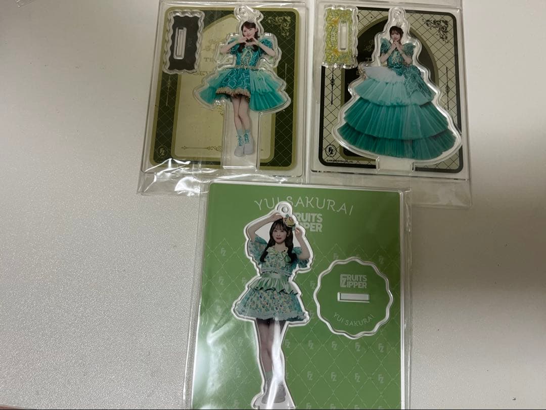櫻井優衣 アクスタ 5点 まとめ売り‼️ LARME フルーツゼリー バタフライ