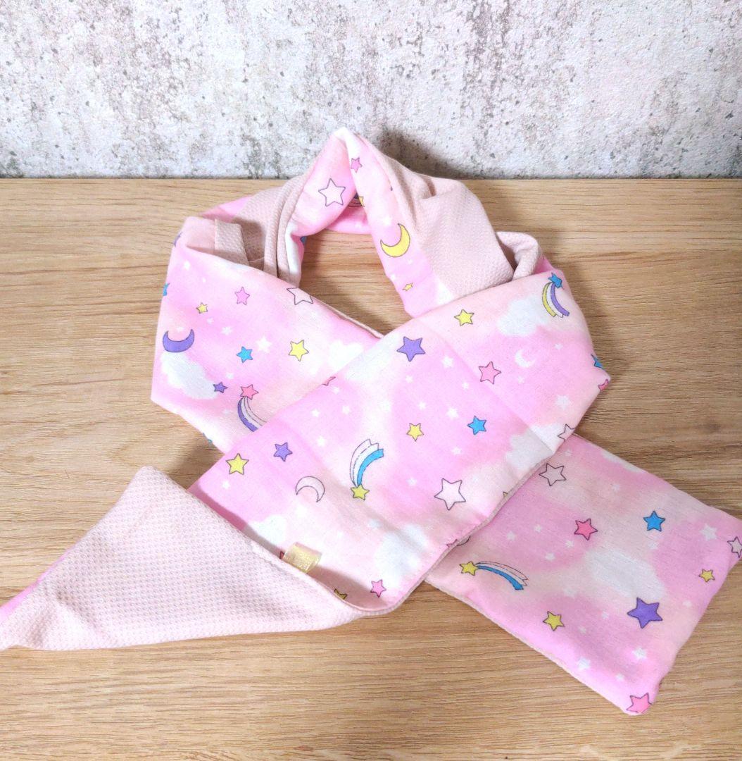 専用❤みかん♥ひんやり冷感★ガーゼタオル♥流れ星