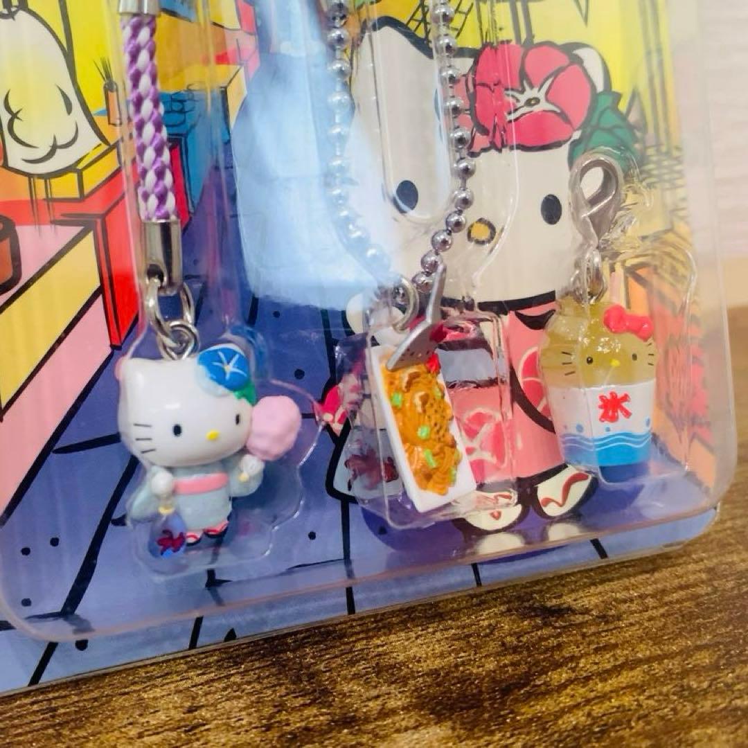 【激レア】ご当地キティ　あれもこれもみんなはろうきてぃ ストラップ 根付　希少