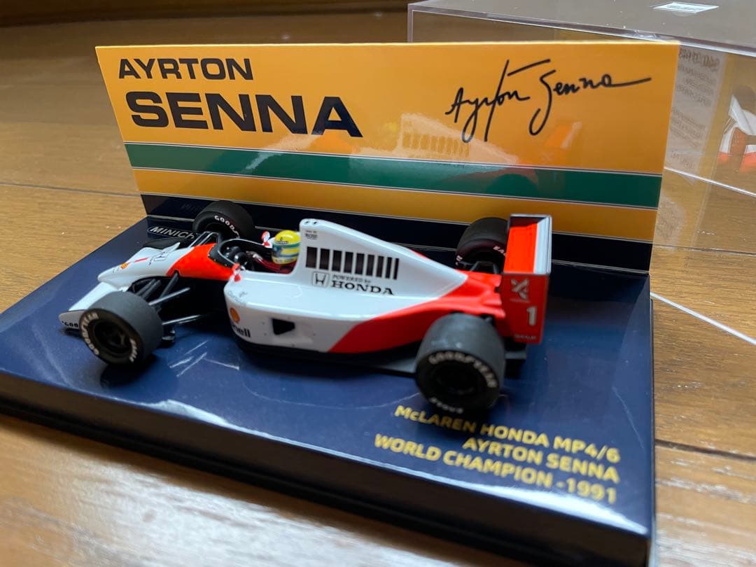 1/43 マクラーレン ホンダ MP4/6 A.セナ