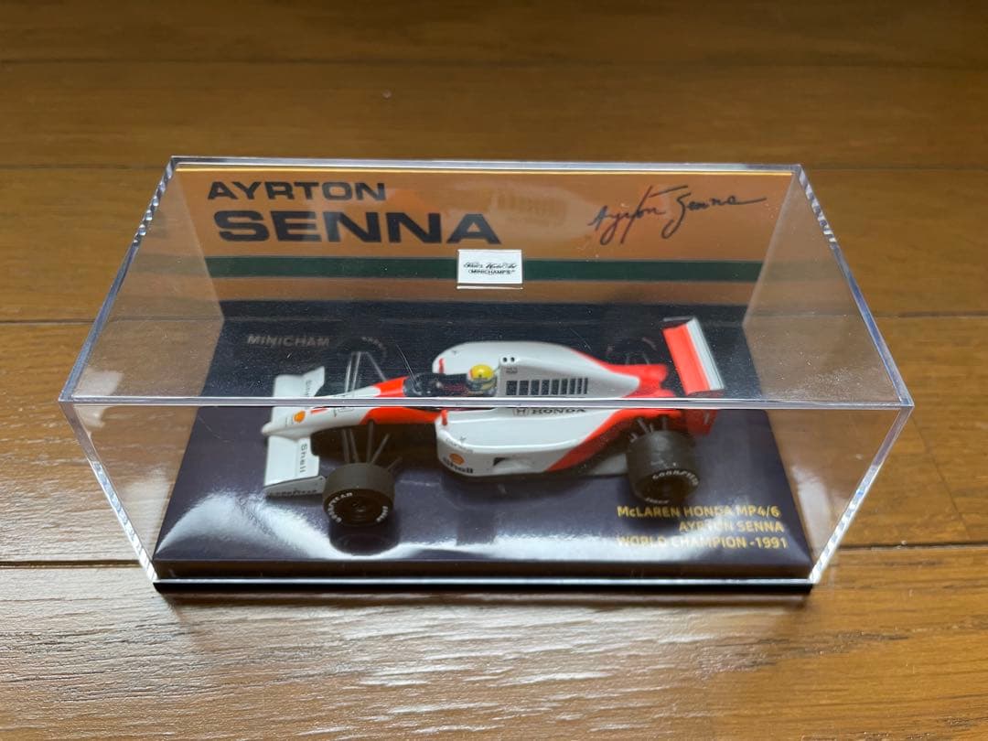 1/43 マクラーレン ホンダ MP4/6 A.セナ
