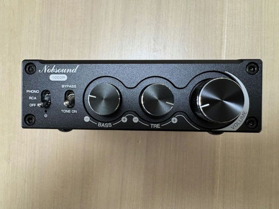 Nobsound 1002P　フォノアンプ デジタルパワーアンプ　100w