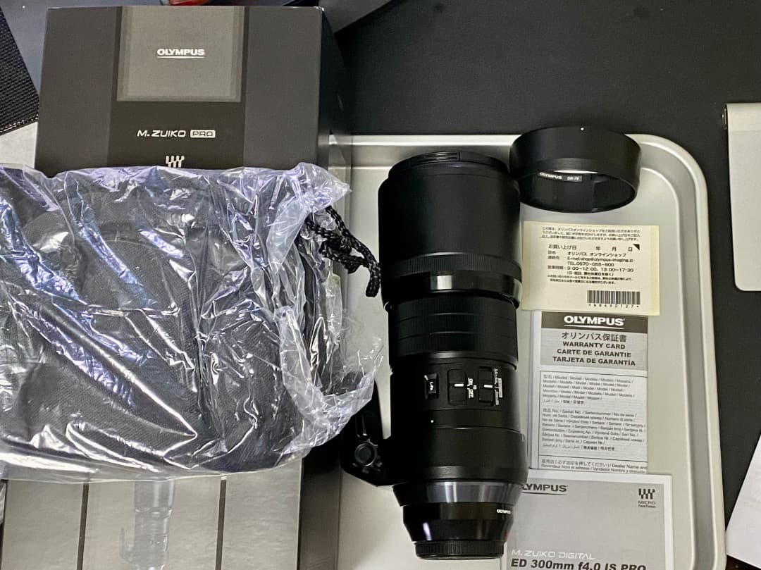 M.ZUIKO DIGITAL ED 300mm F4.0 IS PRO中古美品