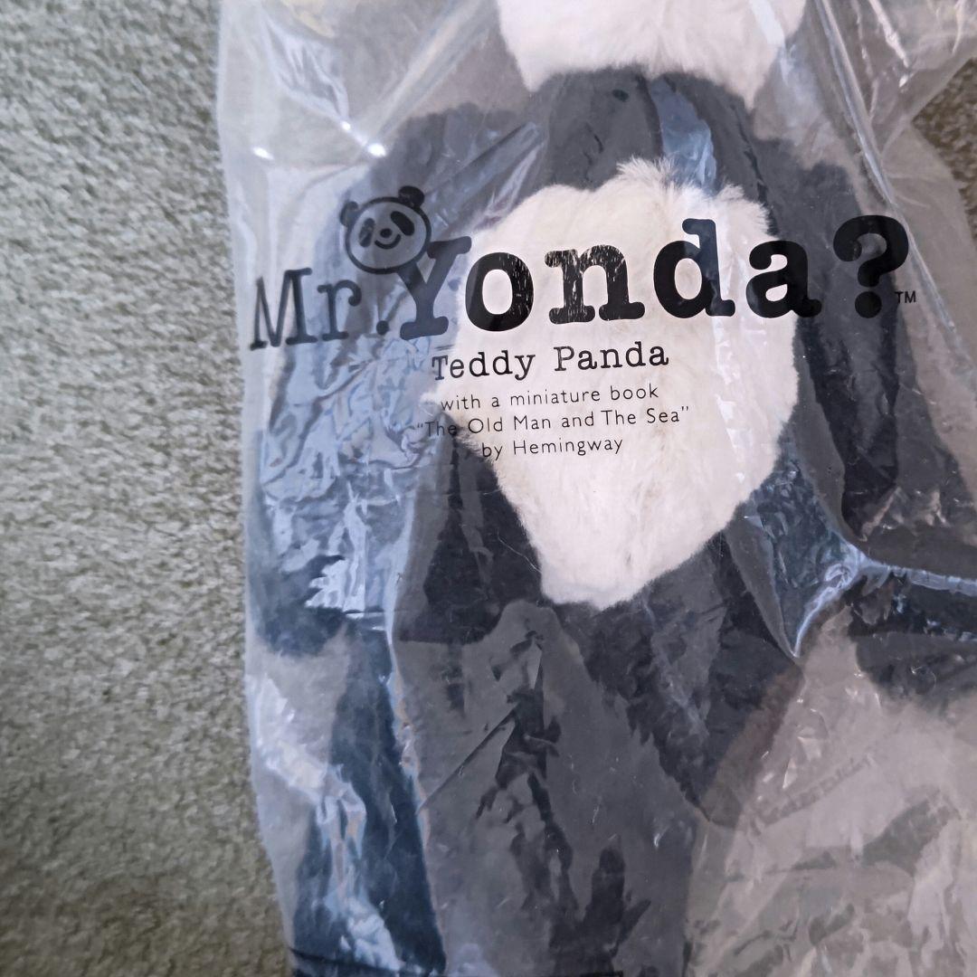 Mr Yonda? Teddy Panda ミニチュアブック付き