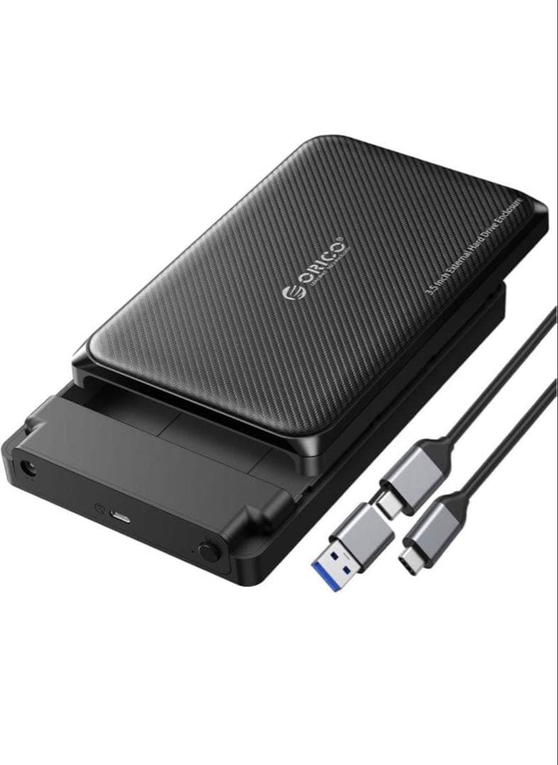 外付けハードディスクケース 3TB USB-C