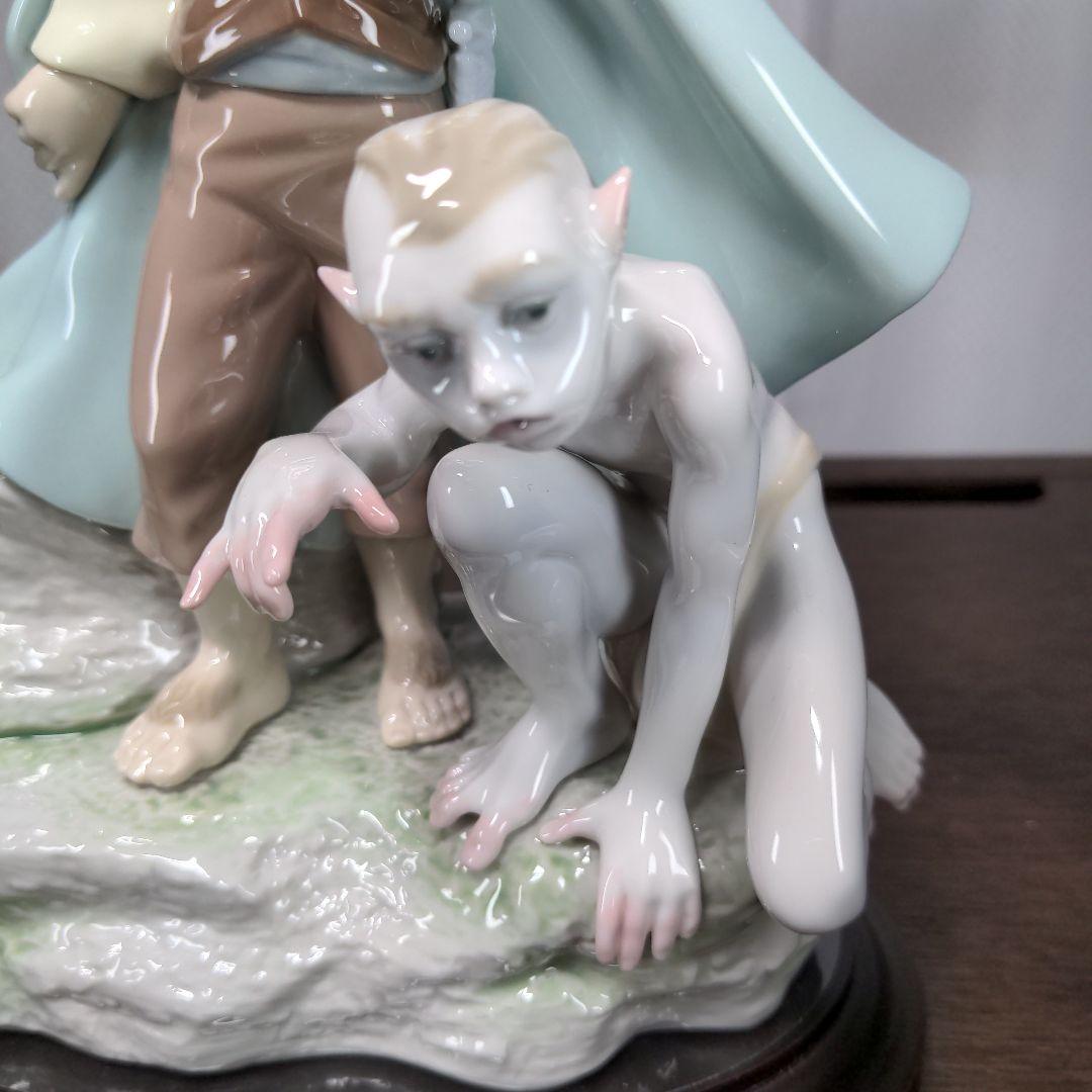 リヤドロ　「フロドとゴラム」　ロードオブザリング（限定品）