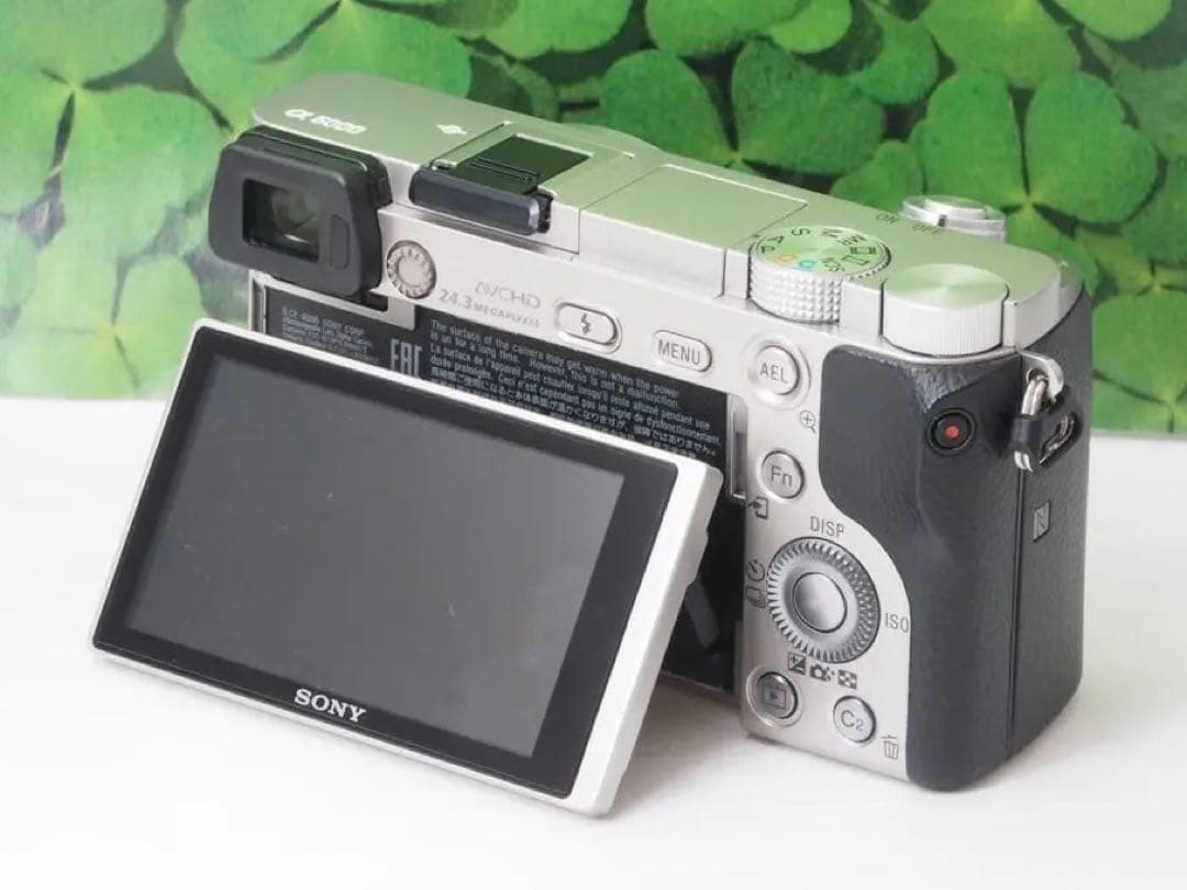 【美品】Wifi搭載❤️軽量 ソニーα6000 2420万画素　標準レンズキット