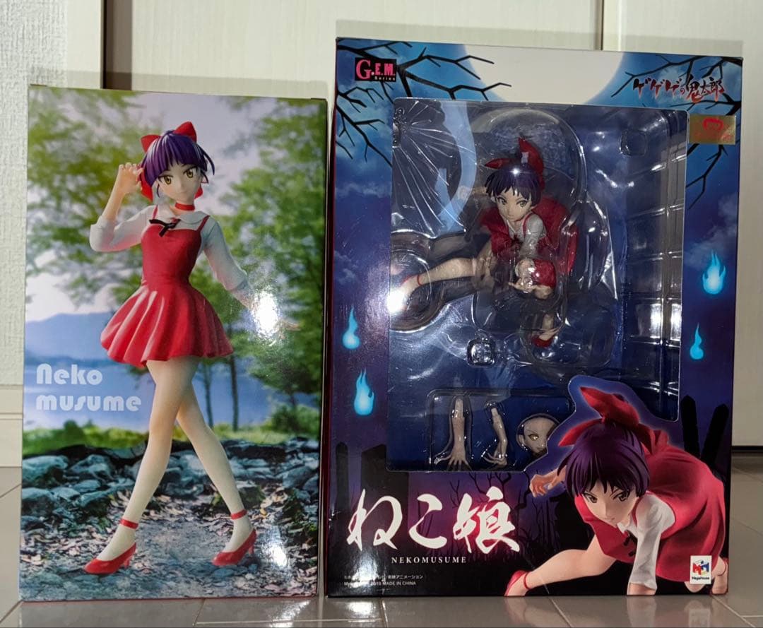 メガハウス G.E.M. シリーズ　ゲゲゲの鬼太郎 ねこ娘 フィギュア