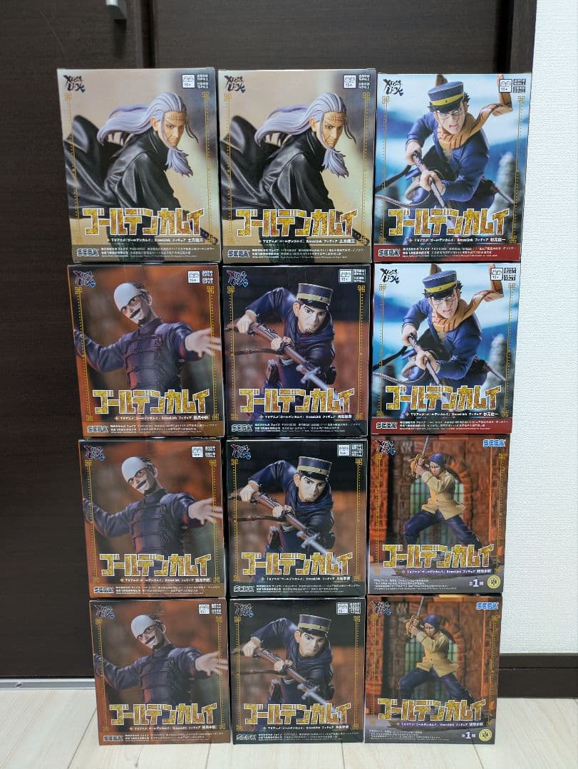 ゴールデンカムイ XrossLink フィギュア 月島軍曹 など12種セット