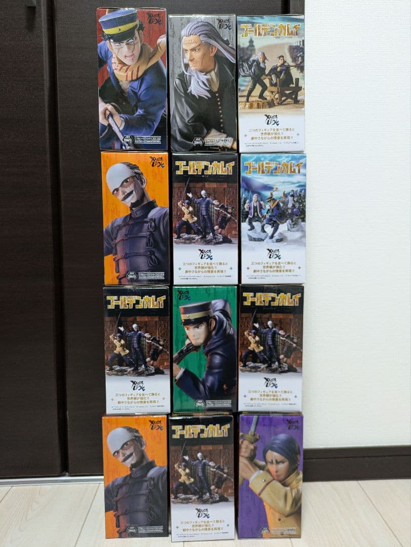 ゴールデンカムイ XrossLink フィギュア 月島軍曹 など12種セット
