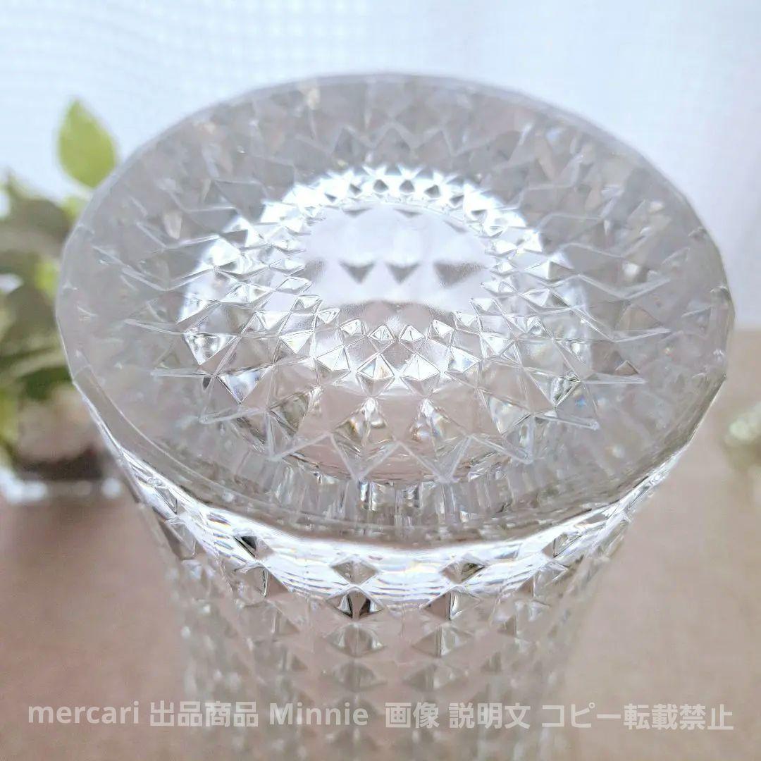 フランス★クリスタル ダルク★『レディ ダイヤモンド』27cmフラワーベース